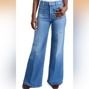 Wide Leg Light Blue Women's Jeans